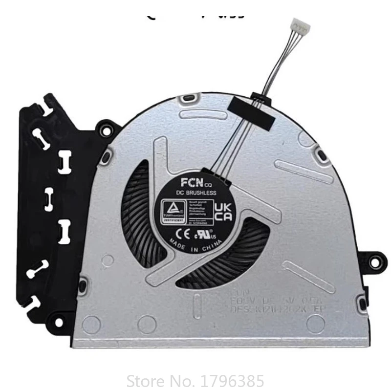 

Оригинальный новый вентилятор охлаждения процессора для HP 15-FC 15-FD 15Z-FC 250 G10 TPN-Q287 вентилятор N38474-001