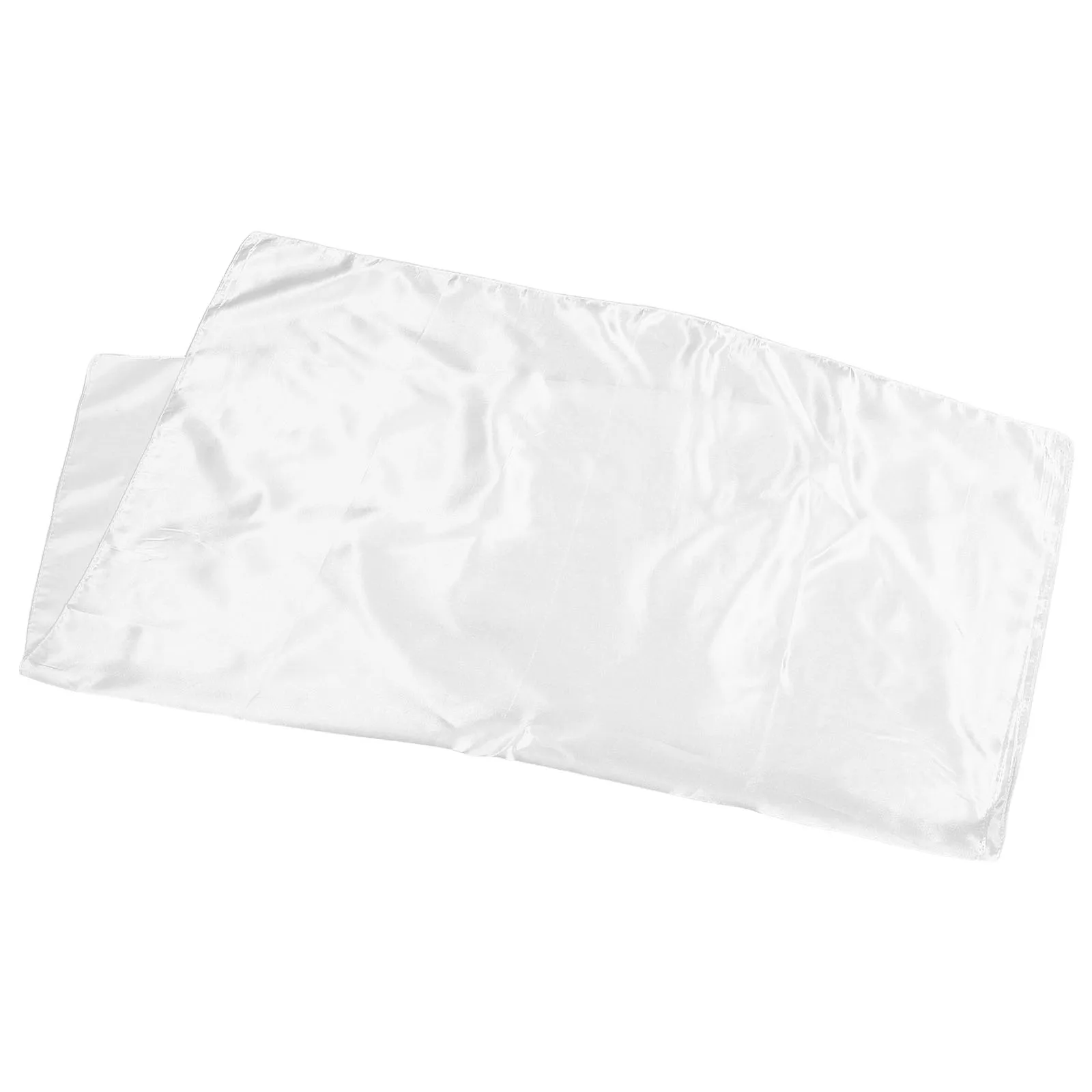 

Silk Scarf Women 90cm Elegant Black Neck Female Casual Fabric Head Sleeping Polyester Smooth Large Size Solid Color Hair Scarf