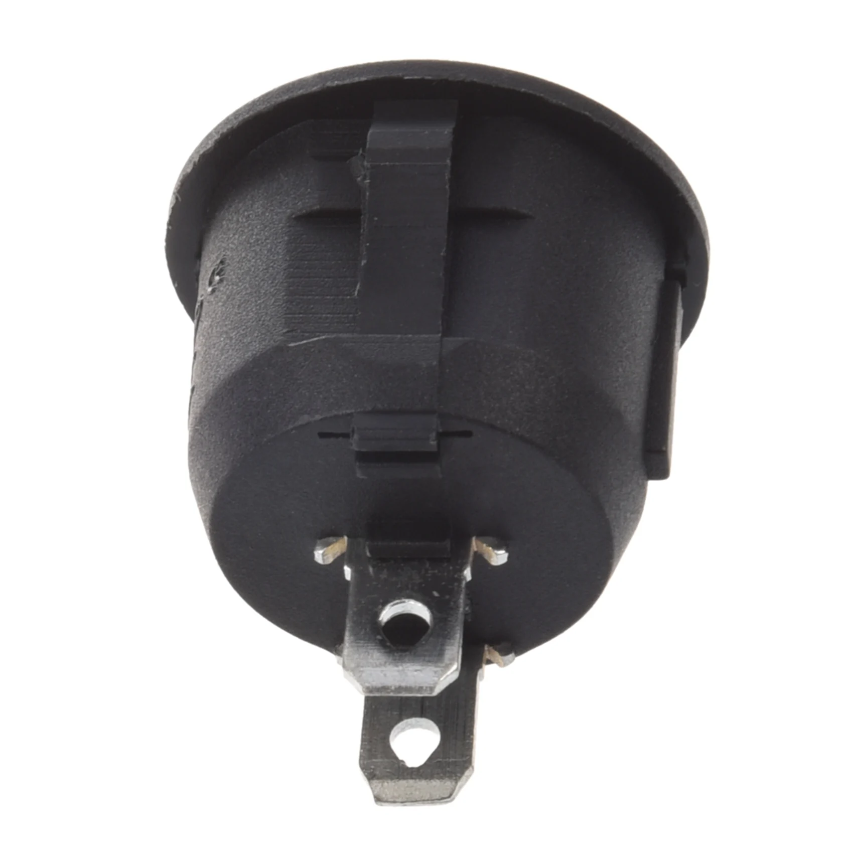 ABGE-20 Buah AC 6A 10A 250V On Off Snap In SPST Saklar Rocker Perahu Bundar Hitam