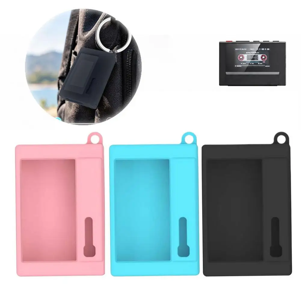 Mini Music Payer Protective Case Portable MP3 Player Protective Case Portable PU Retro Colorful Case For Fiio Echo MINI MP3
