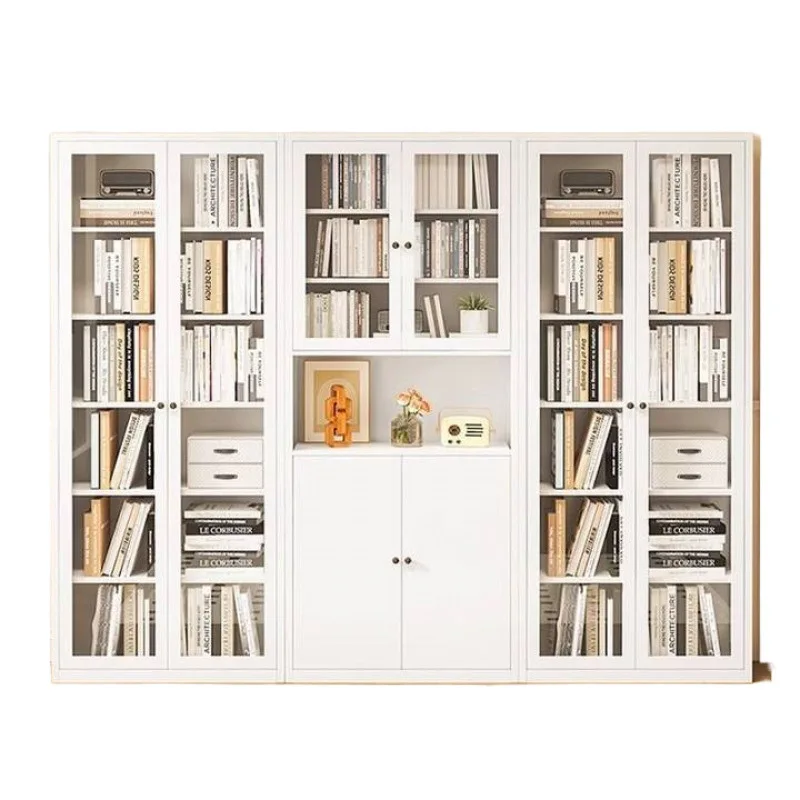 

Steel, Bookcase, Household, Dustproof, Glass Door, Display Cabinet, Living Room, Locker, Children, Storage