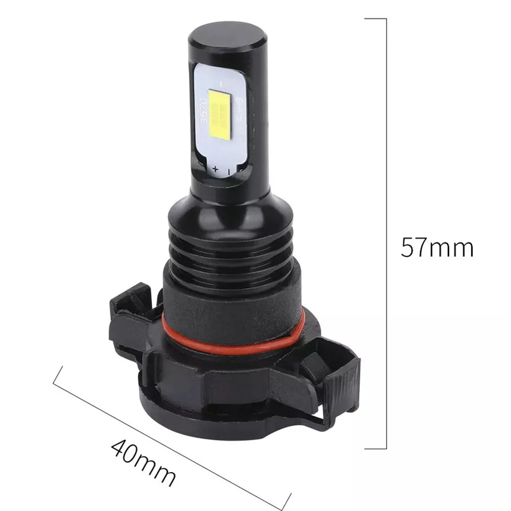 검은색 자동차 안개등 밝은 조명 12V 24V 전압 호환성 4000 루멘 밝기 불리한 날씨 운전