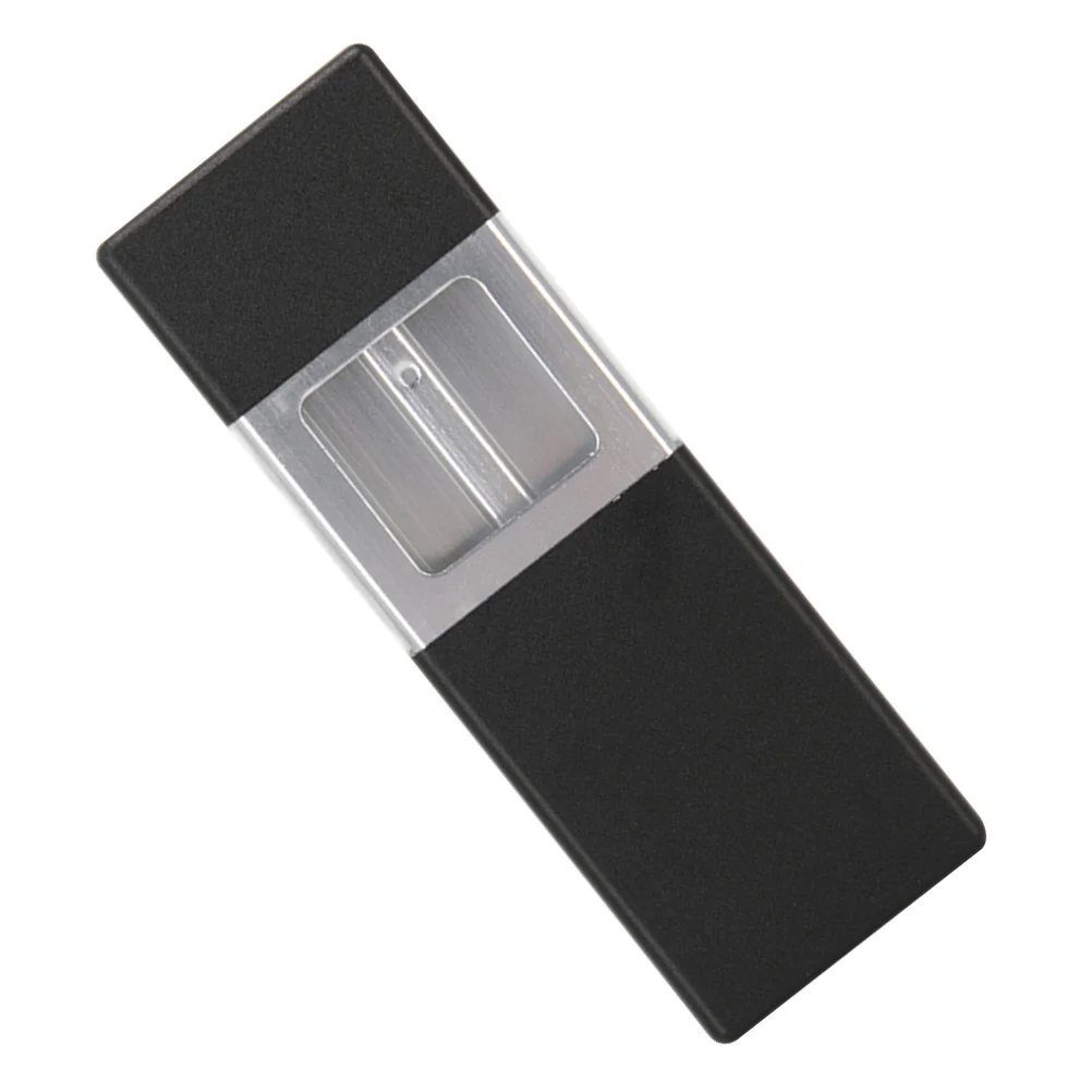 

Portable Aluminum Alloy Mini Ashtray Drawer Type Pulling Design Pocket Cigarette Extinguisher Outdoor Rustproof