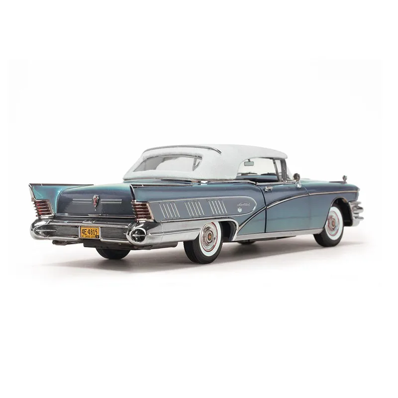 Diecast 1:18 Scale Buick 1958 Simulation Alloy Car Model 4815 Collection Souvenir Display Ornaments Vehicle Toy