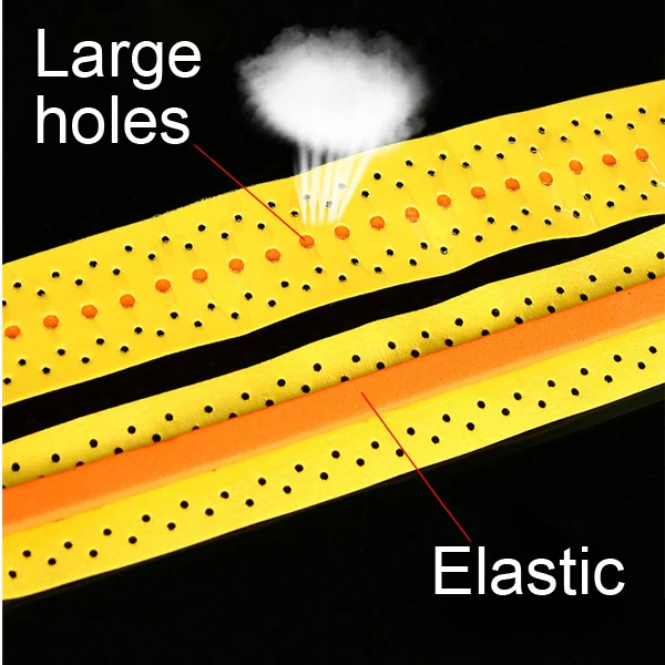 المضادة للانزلاق الرياضة Overgrip الشريط تنس Overgrip العصابة مضرب بدمنتون قبضة عرق الفرقة باديل امتصاص الصدمات شريط لحام #3