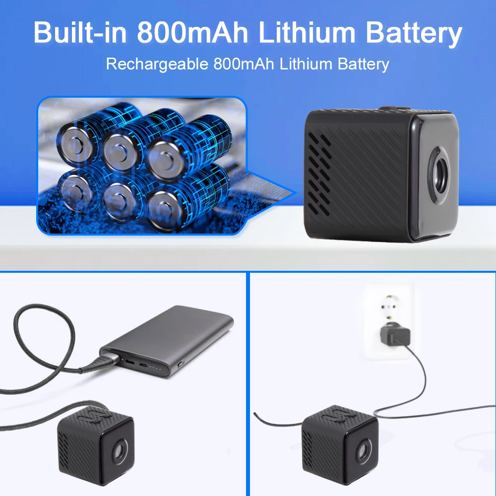 ARVIN Wireless Camera Mini Cam WiFi HD 1080P Home Night Vision Motion Detection Video Recorder Camcorders
