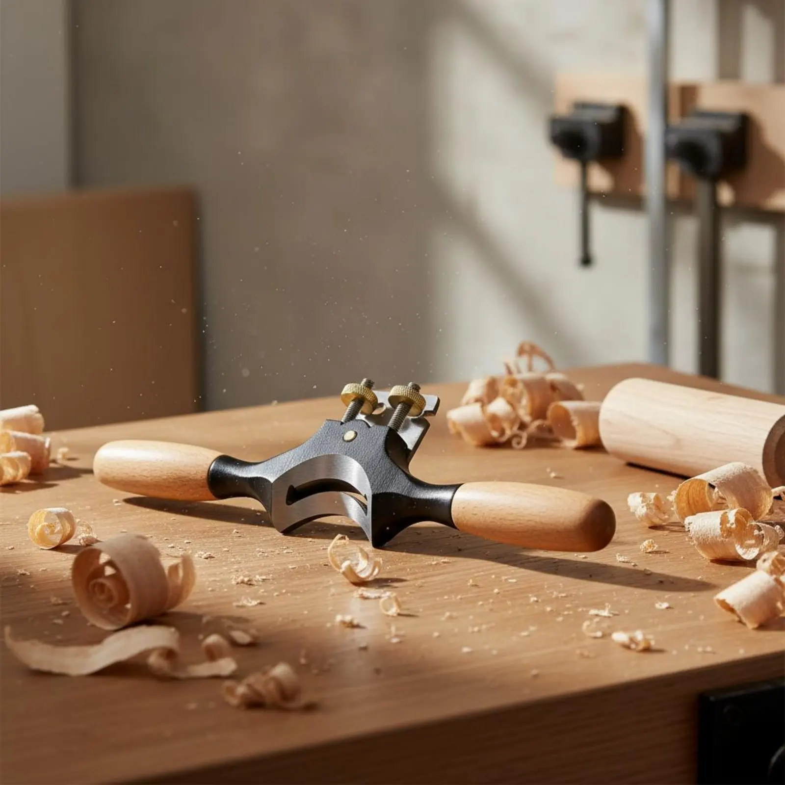 

Ручной рубанок для скругления и формирования деревянных заготовок с вогнутой рукояткой, износостойкий, с удобным захватом, долговечный, из чугуна