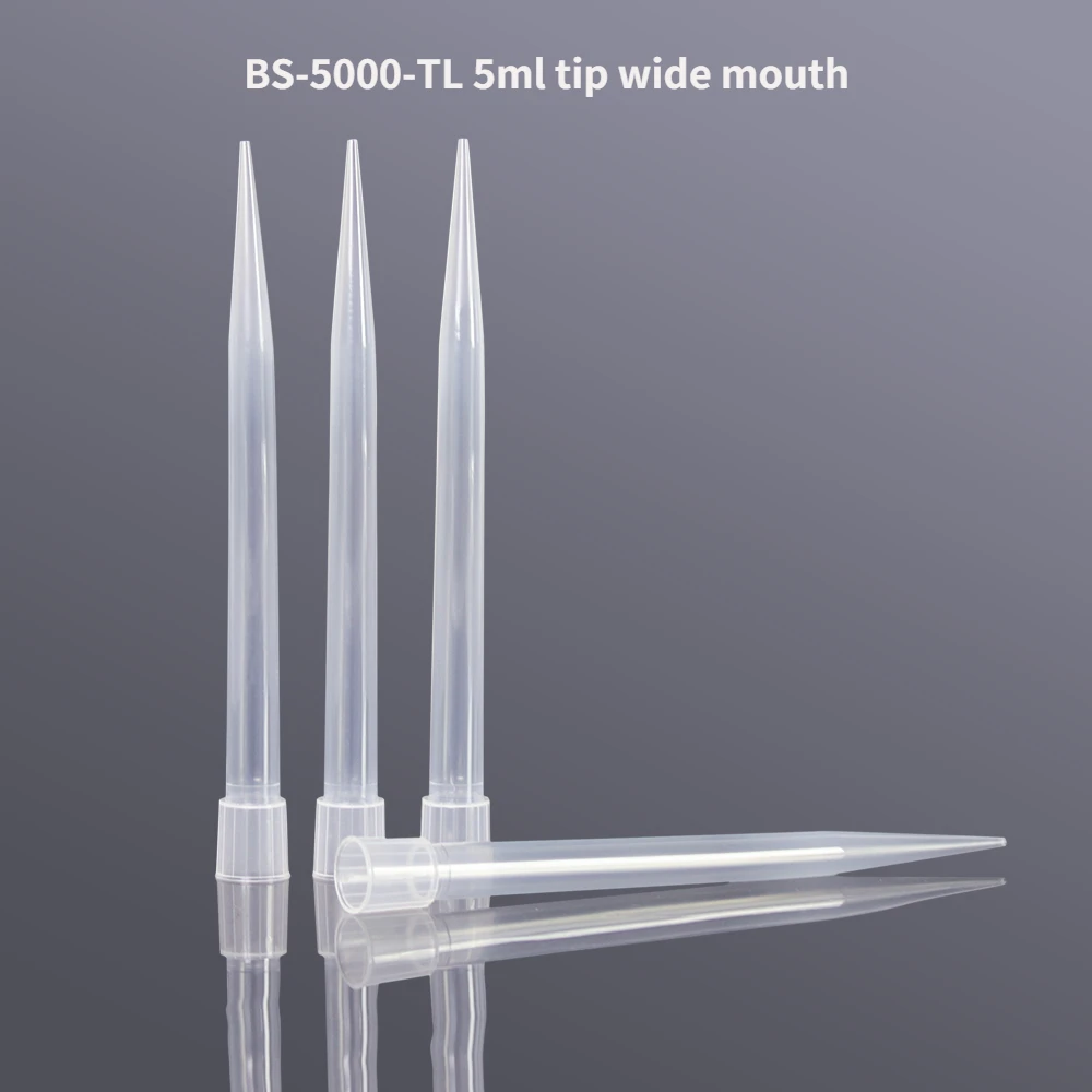 

50pcs Biosharp Narrow Mouth Pipette Tips Lab Pipette Tips Sterile Reagent Tube Lab Equipment Dropper Bagged Packaging