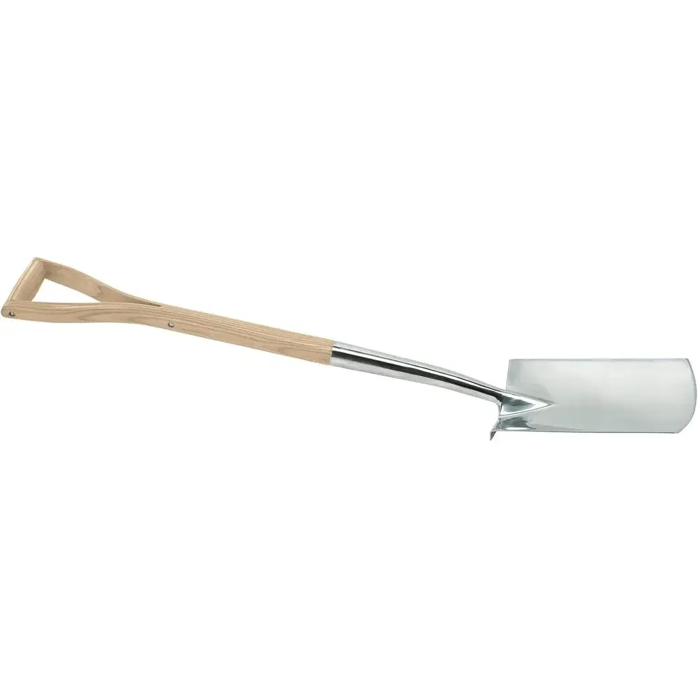 Stainless Steel Digging Spade with Ash Handle, Heritage Quality