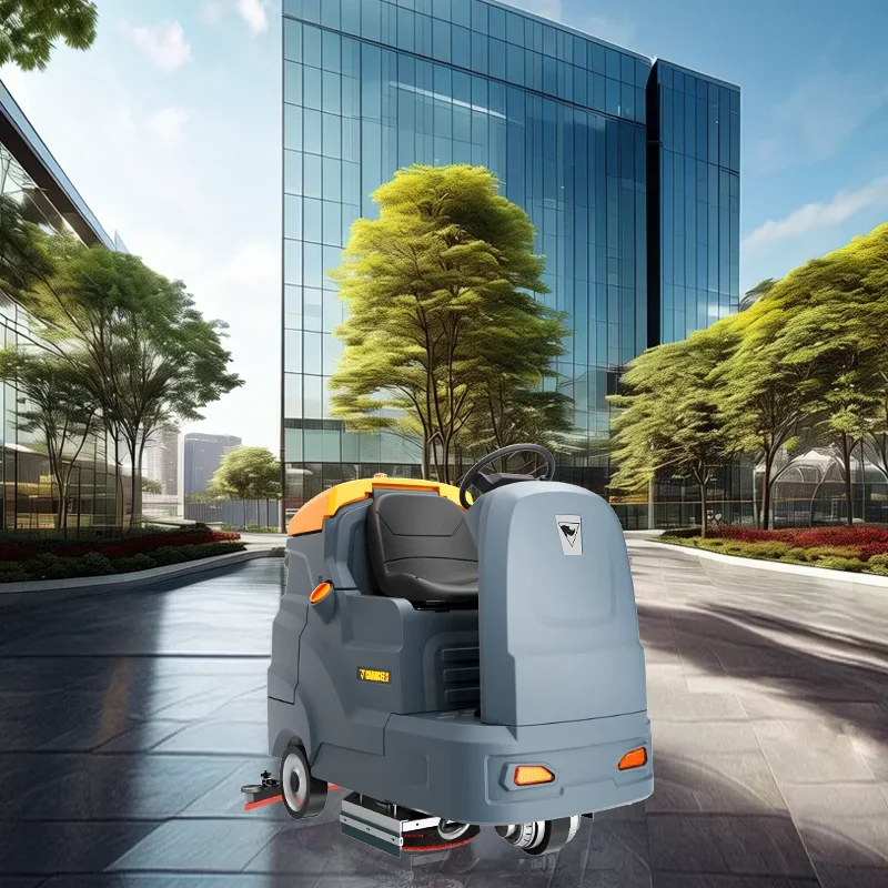 Chancee Super Clean Automatic Gum Vacuum Rotating Floor Scrubbers Machine