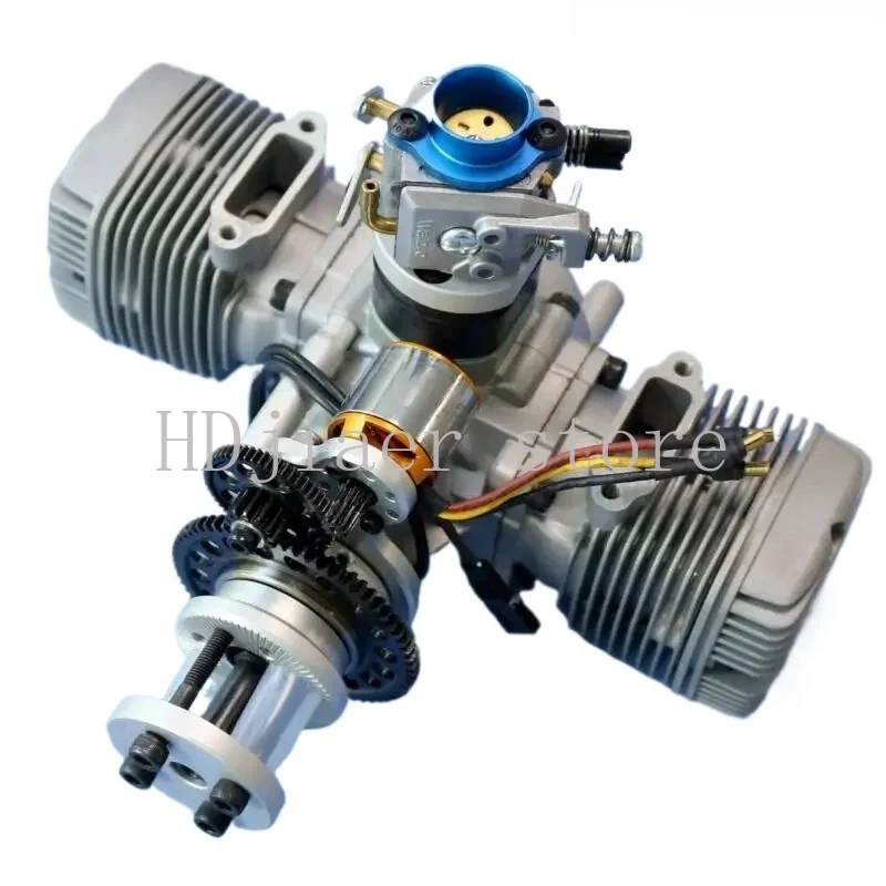 

NGH 70CC 2 Stroke 2 Cylinder Engine GTT70 with Automatic Electric Self Starter for RC Airplane