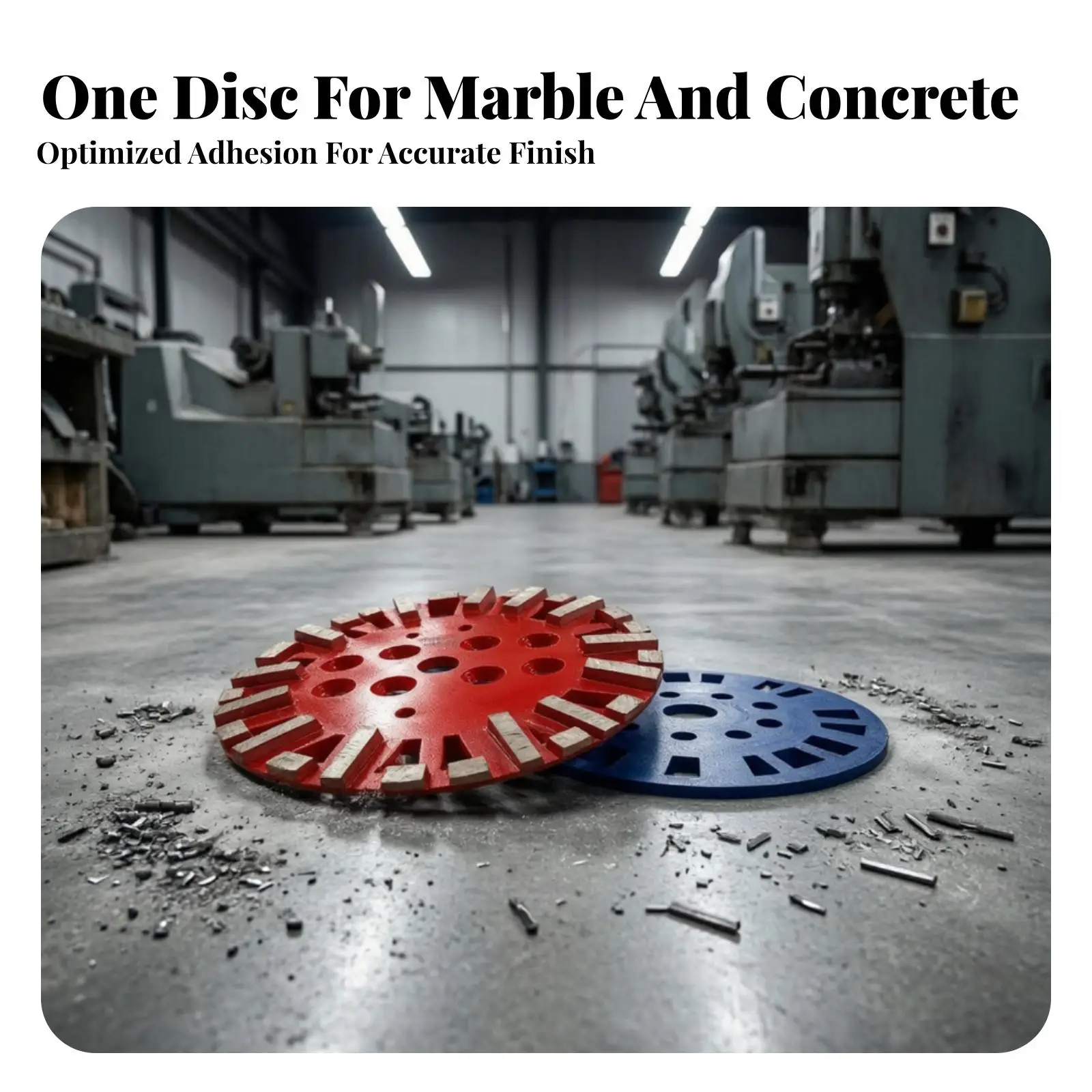 Diamond Grinding Disc Fast Material Removal Diamond Grinding Wheel Segmented Heavy Duty for Contractors, Floor Renovation