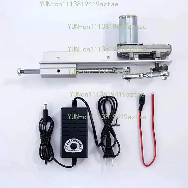 Reciprocating Cycle Telescopic Linear Actuator, Gear Drive DIY Linear Actuator Motor with Controller for Industrial DIY Equipmen