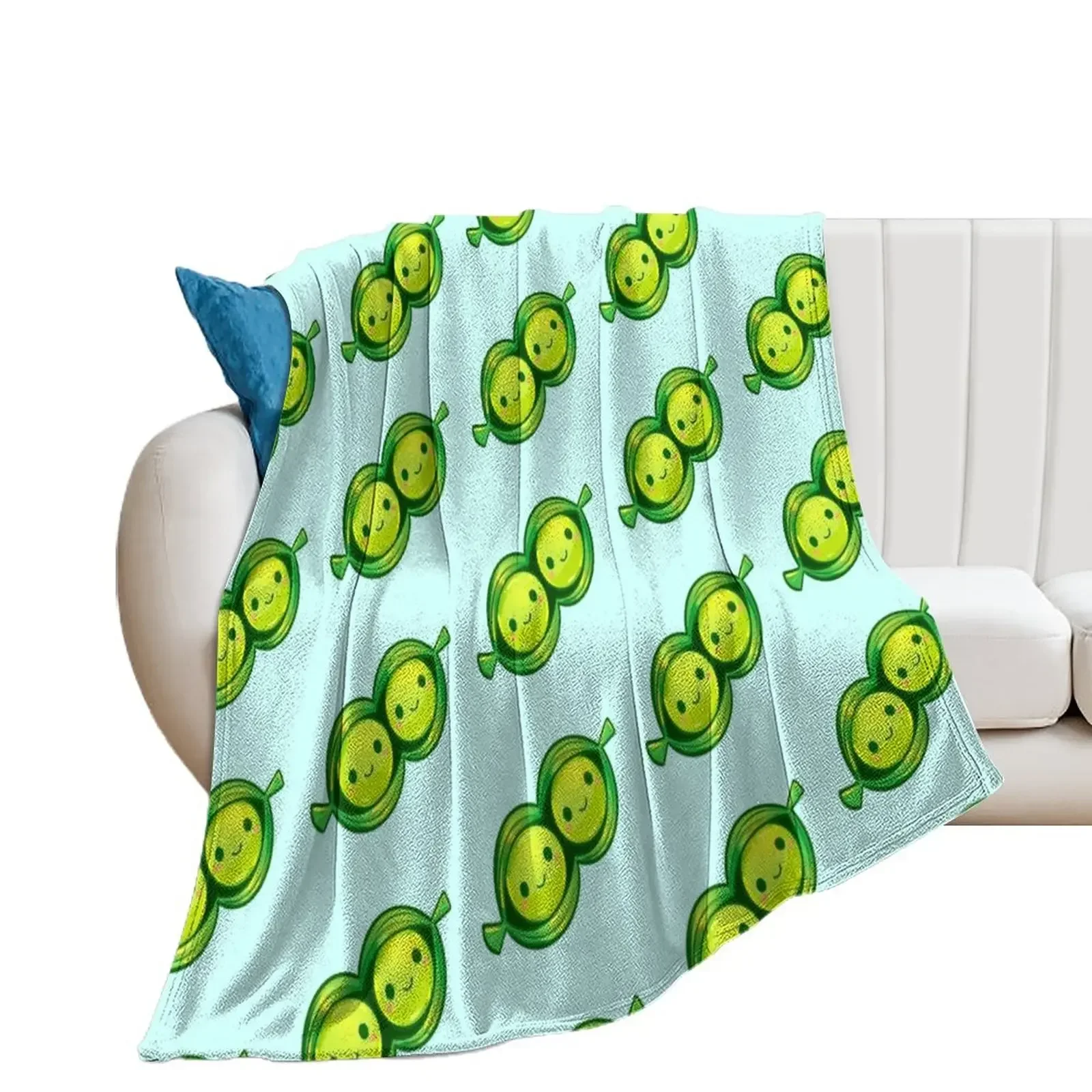 

Peas in a Pod Buddies Throw Blanket Multi-Purpose valentine gift ideas warm for winter Blankets