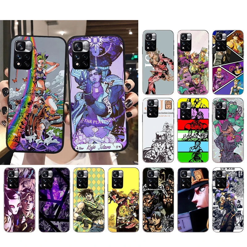

Phone Case For Xiaomi Poco C71 15T 14T Pro Redmi note 15 14 14 13 Pro Redmi A5 15C 13C Jojo jolyne and jotaro