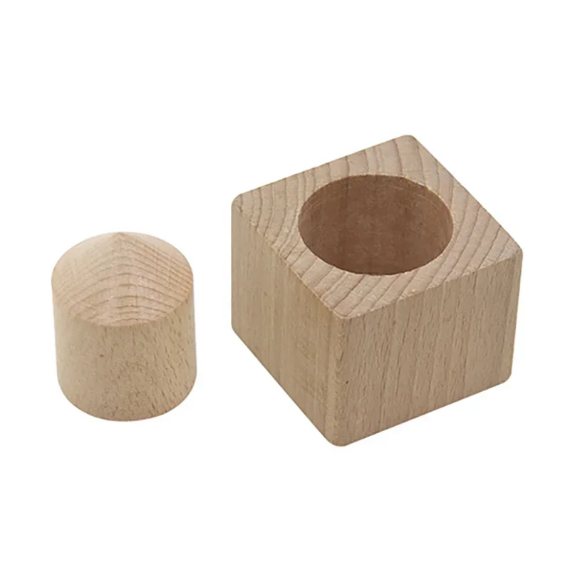 Sztuczki Magiczne z Klockami Mądrości Wyjmij Klocki z Cylindra Bez Użycia Rąk Iluzja Close Up dla Początkujących Magów Rekwizyty Magia