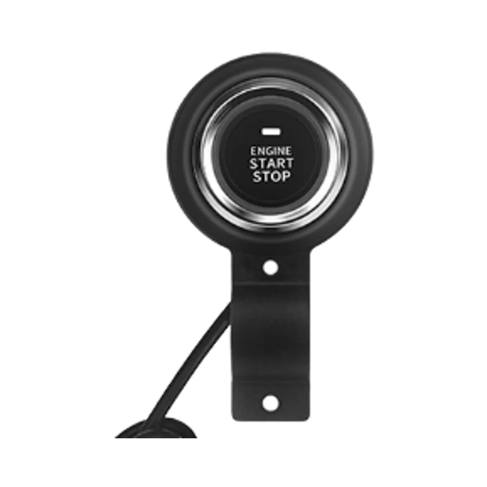 Bluetooth 12V Motorcycle Alarm with One-Button Start Switch, Keyless Ignition App Sensor-Activated Anti-Theft Vibration Alarm.