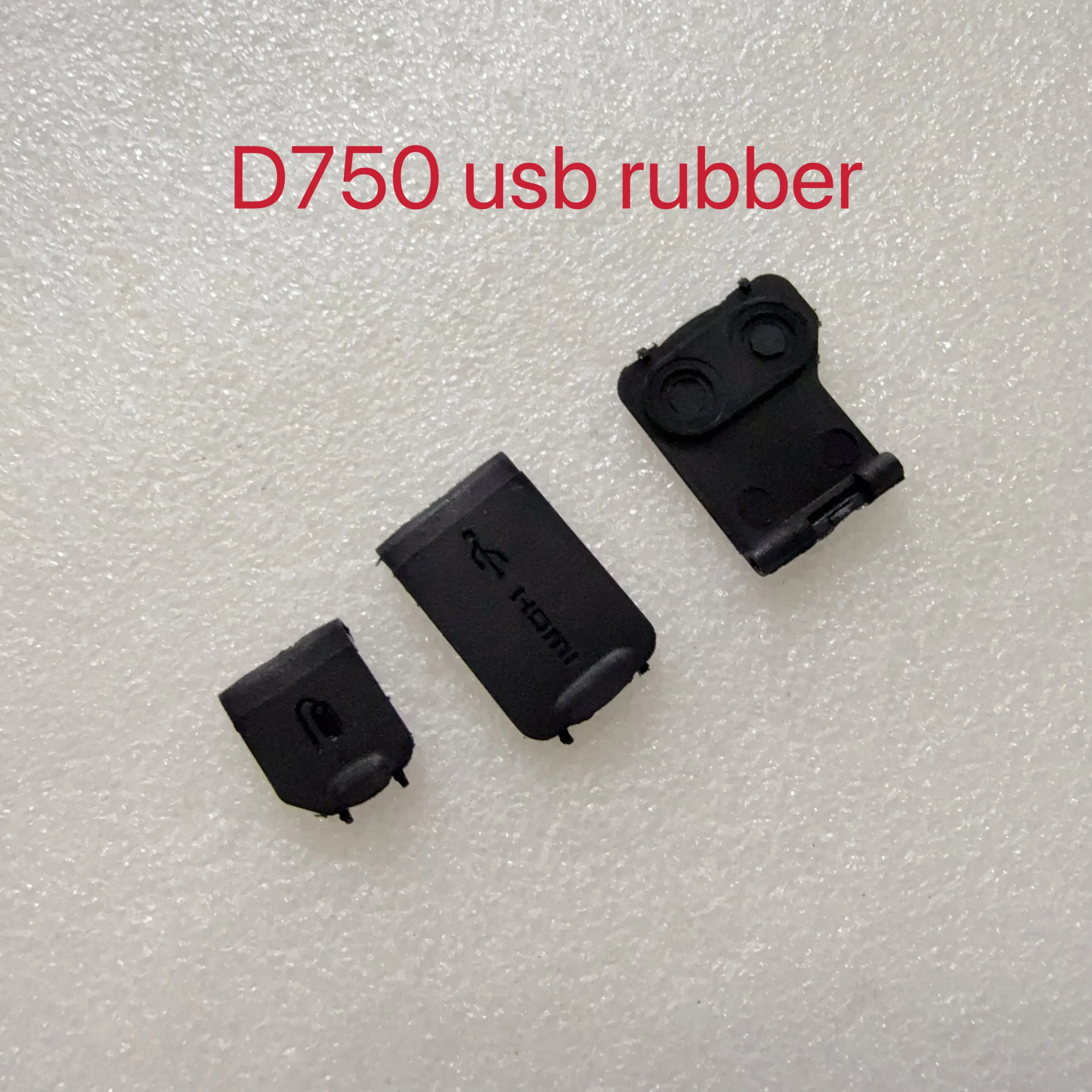 NEW For Nikon D750 MIC / HDMI / USB Rubber Camera Repair Part