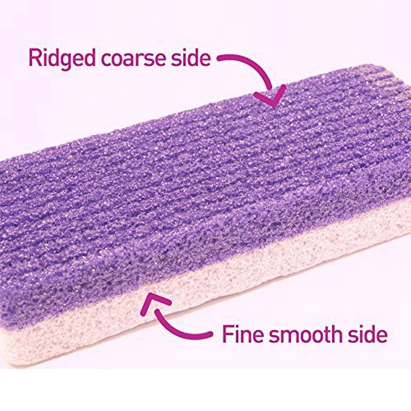 8 قطعة القدم الخفاف الإسفنج حجر باديكير للقدم الكالس تقشير الجلد الصلب إزالة باديكير الغسيل
