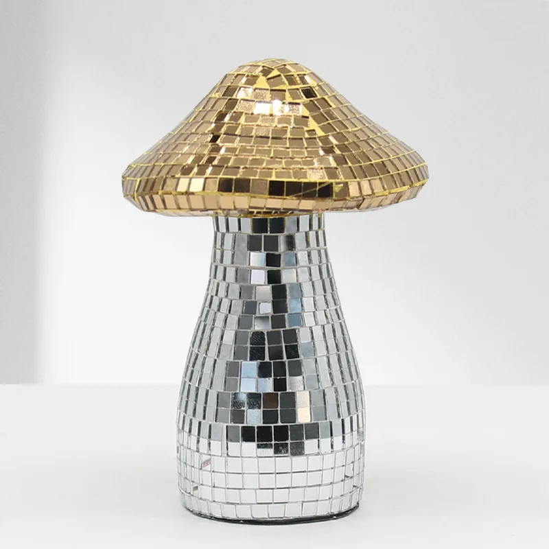 

Mushroom decorative pieces, disco hall, reflective mirror, living room, office, entrance hall, tabletop ornaments