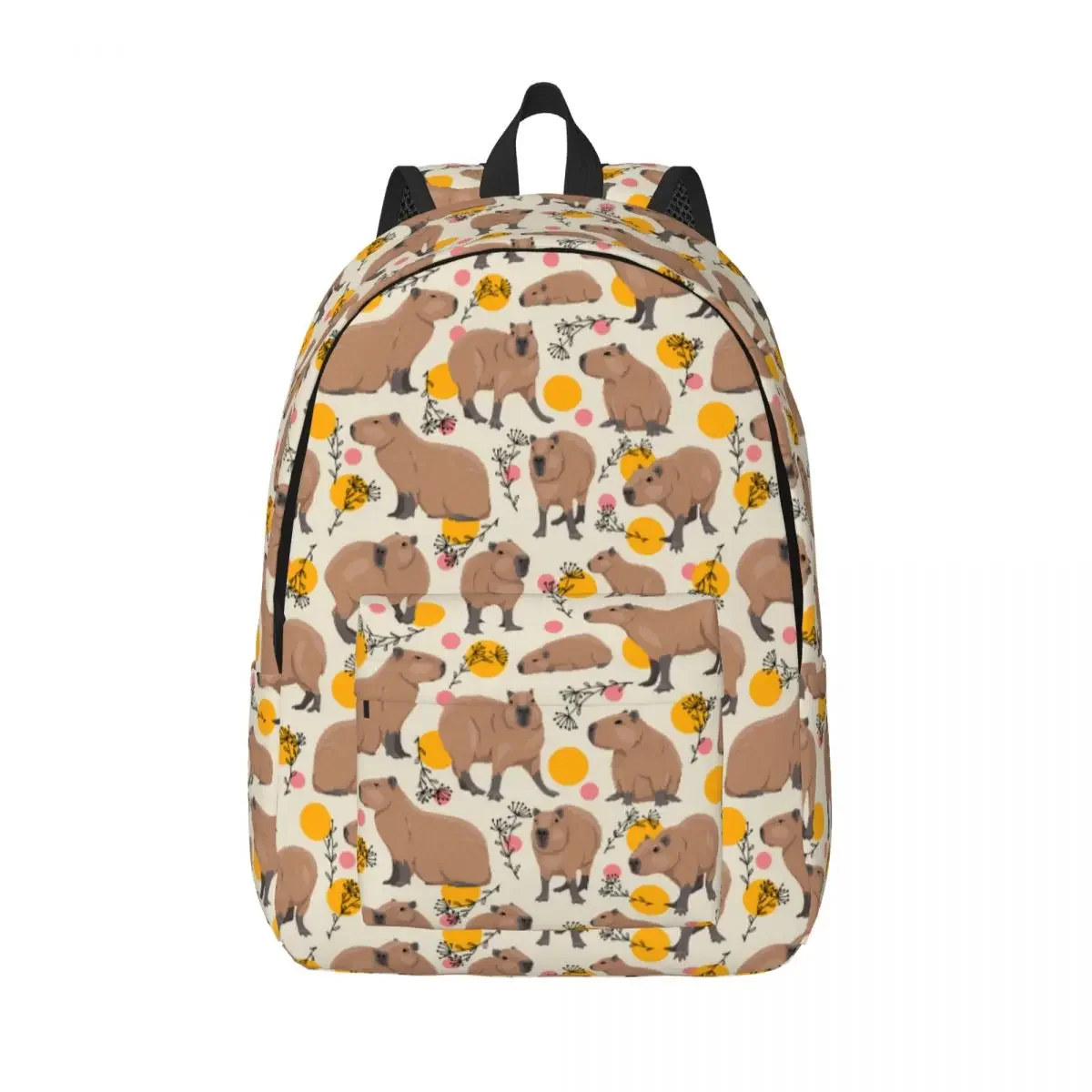 Capybara Teenage Backpack Sports Student Business Wild Animals Of South America Daypack for Men Women Laptop Shoulder Bag