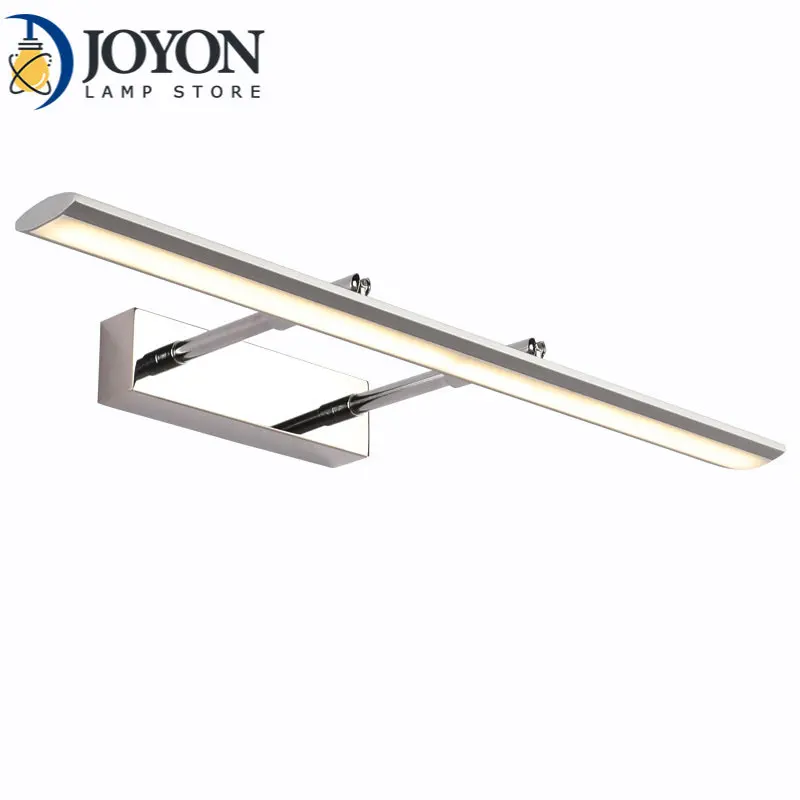 Longer LED Mirror Light AC90-260V Modern Cosmetic Acrylic Wall Lamp Bathroom Lighting Waterproof