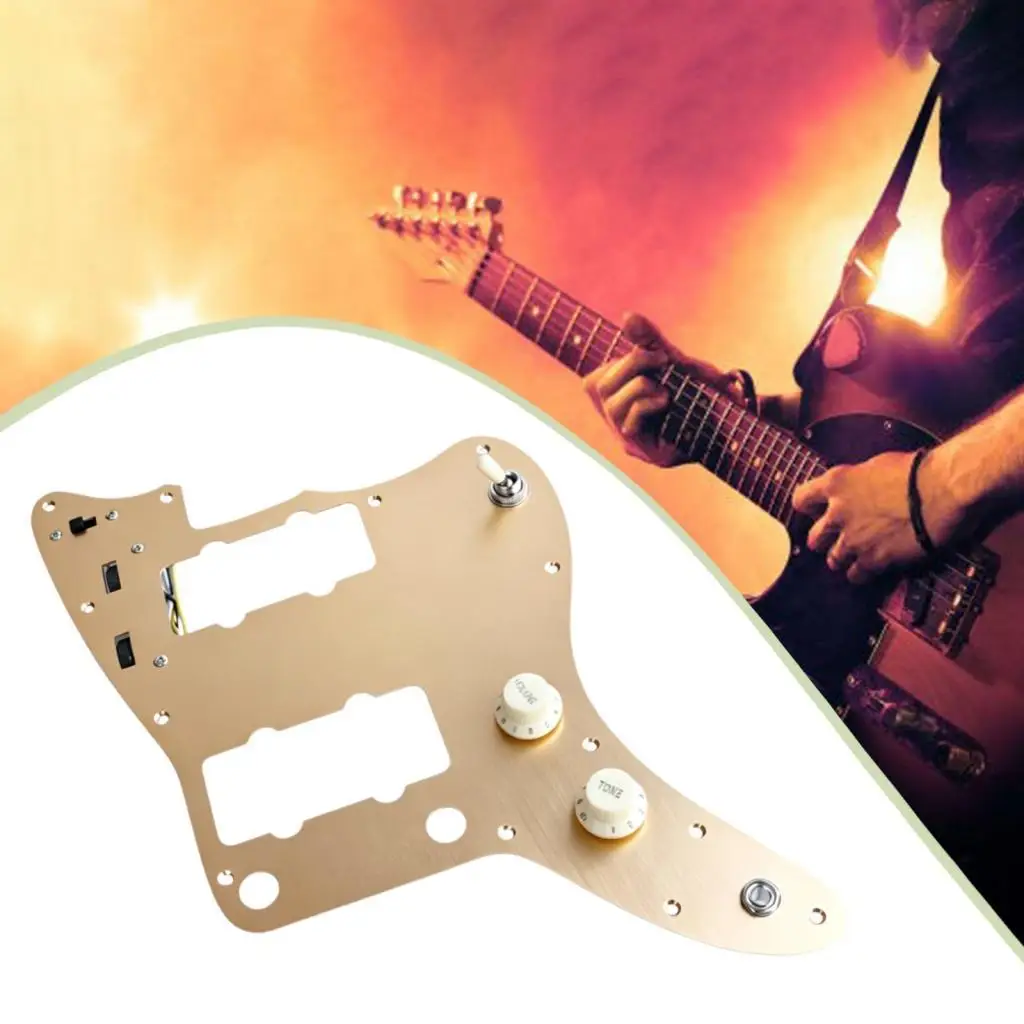 Right Handed Electric Guitar Pickguard Back Plate Bridge Position for Pickup Guitar Accessory Tools Replacement