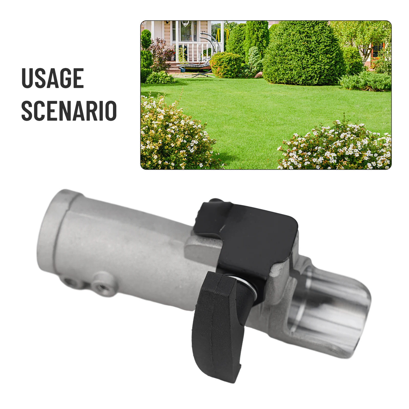 Practical Convenient Shaft Connector Part Easy Installation For Brush Cutter Trimmer Gardening Tools Iron 26/28mm