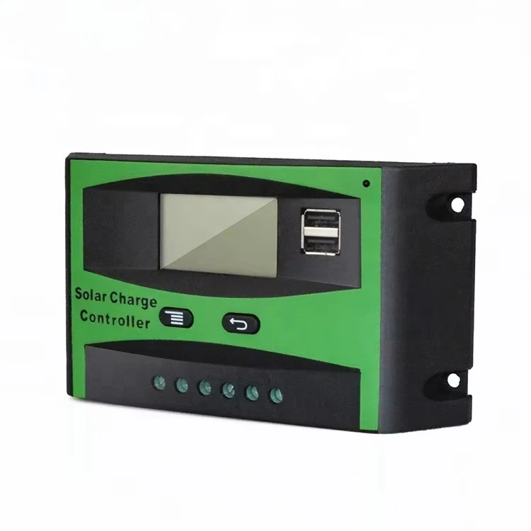 High Efficiency Pwm Voltage Regulator 12V 24V Solar Charge Controller 30A