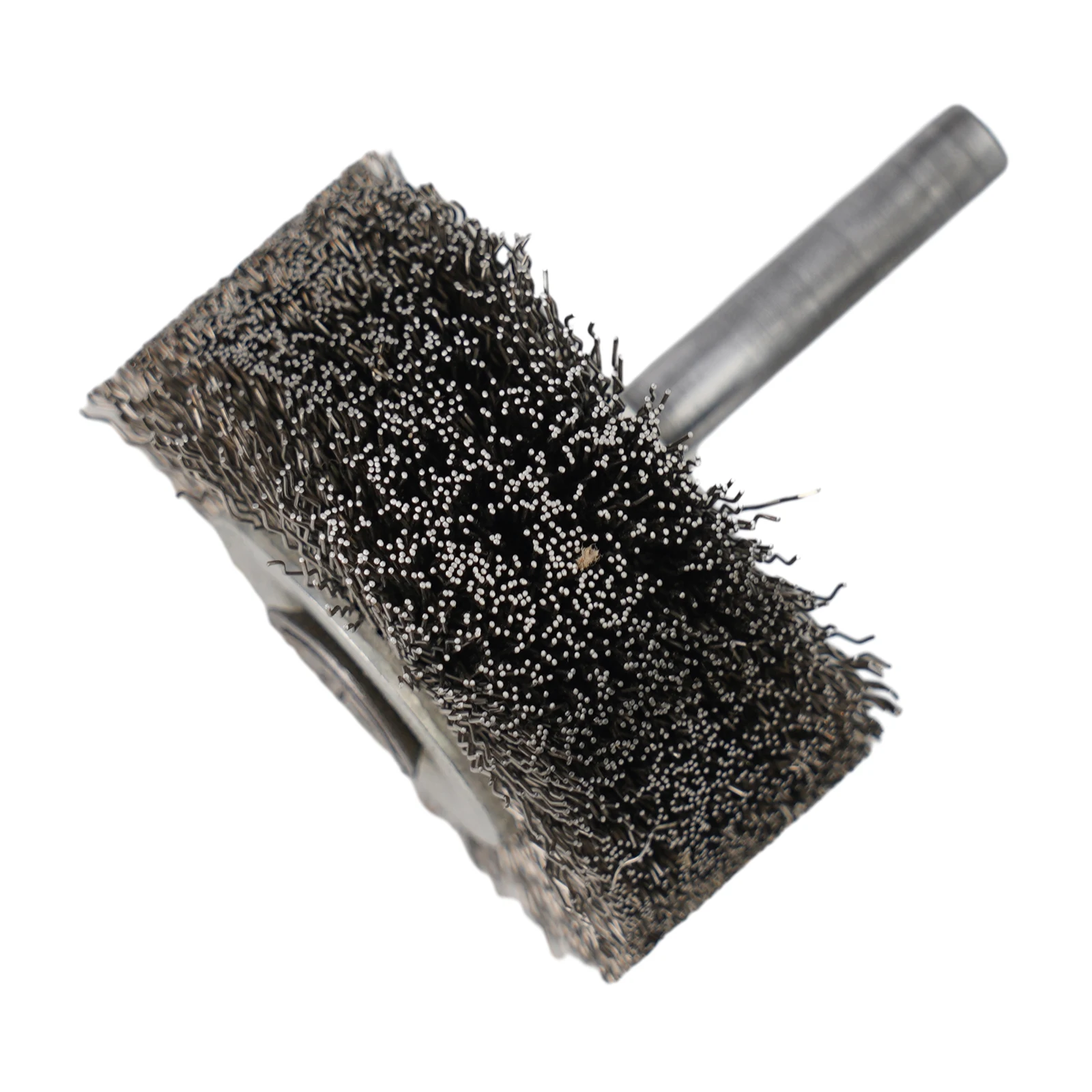 

Efficient Stainless Steel Wire Wheel Brush, 2 Diameter, Ensures Effective Metal Cleaning & Deburring, 6mm Shank