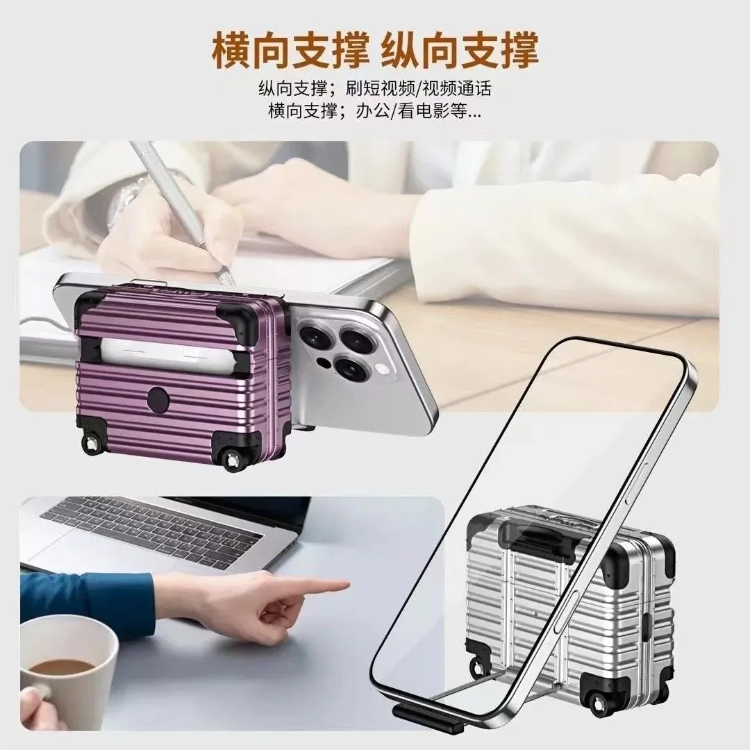 Luggage stand headphone case For AirPods Pro 3 protective case 2nd generation for Apple headphone case for AirPods S4