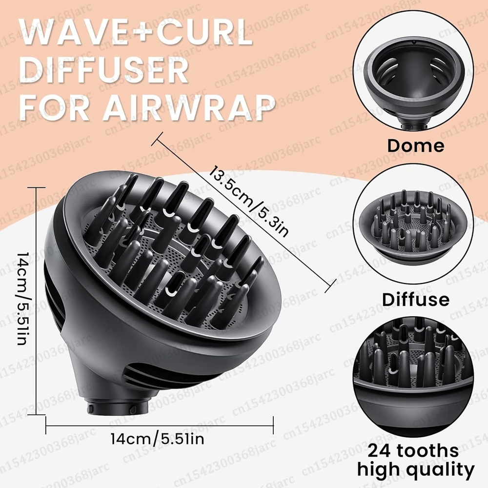 2 In 1 New Diffuser Nozzle Hair Styler Nozzle For Dyson Airwrap HS01 HS05 SenCiciMen X9 Hair Dryer Professional Diffuser Nozzle gallery 5