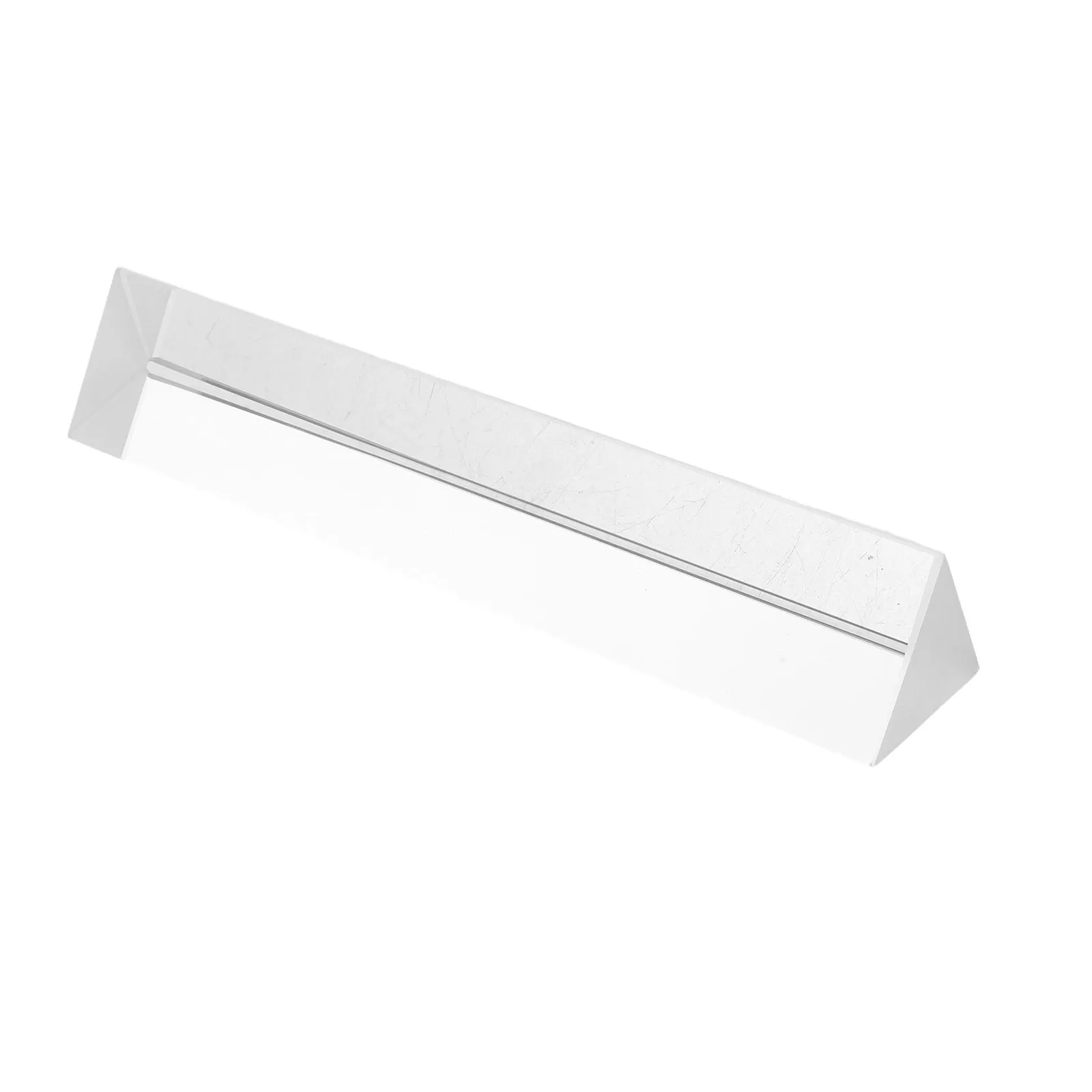 Optical Glass Triangular Prism 15Cm Equilateral Clear Crystal Physics Teaching Stem Light Refraction Experiment