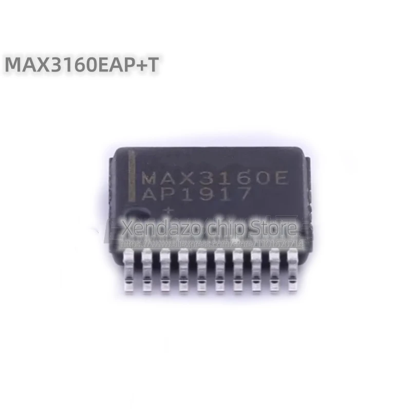 2pcs/lot MAX3160EAP+T MAX3160E SSOP-20 package Original genuine Transceiver chip