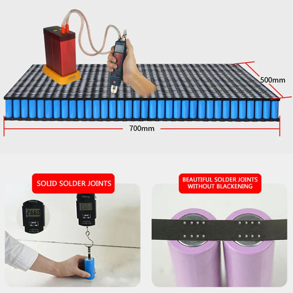 Saldatrice a punti LiFePO4 della saldatrice a punti della batteria di accumulo di energia dell'invertitore di cc della Mini saldatrice a punti portatile 15V