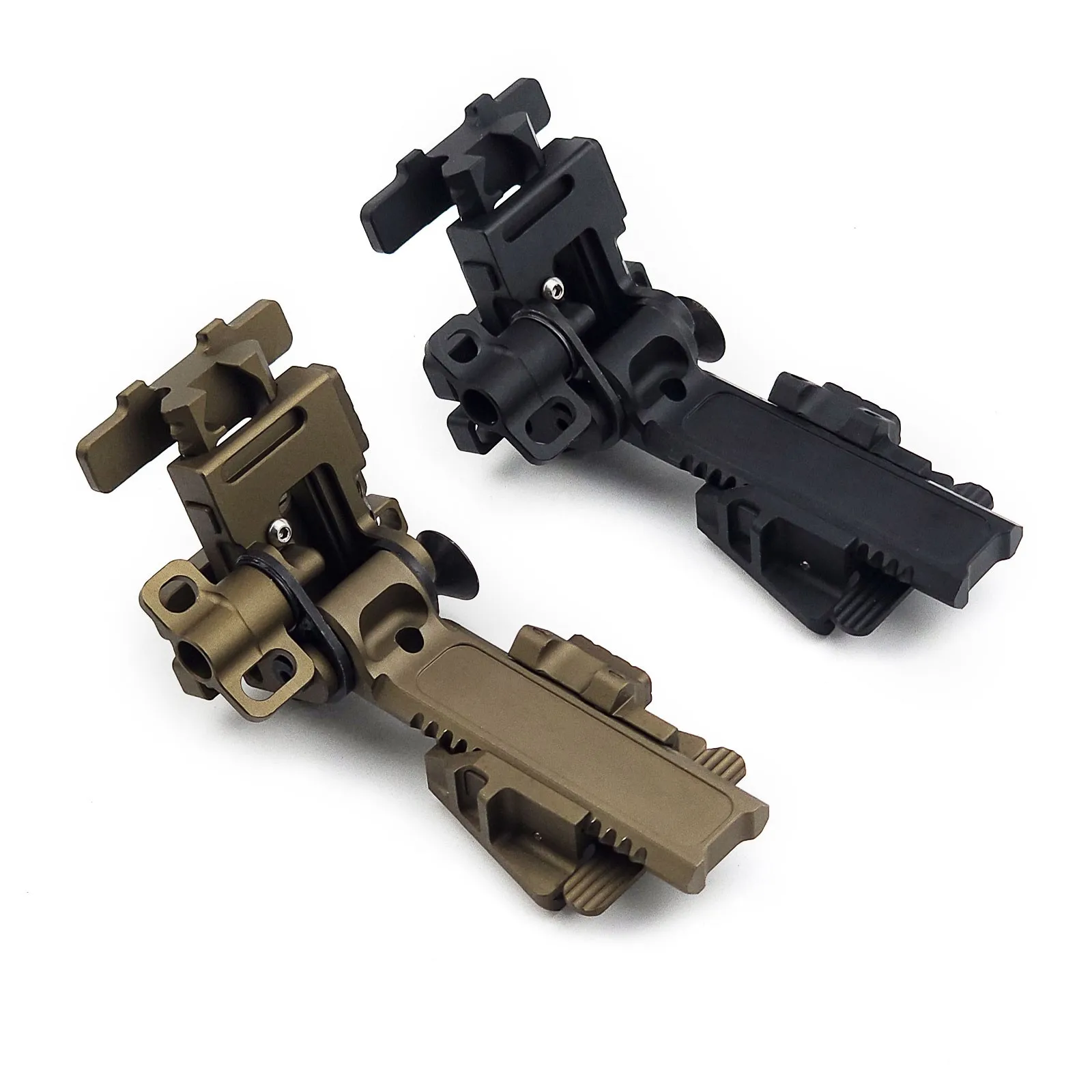 

Tactical NVG Mount Arm Dovetail Mount Ultra Lightweight Breakaway Release Night Vision Helmet Mount for PVS-14 PVS-15 PVS-18