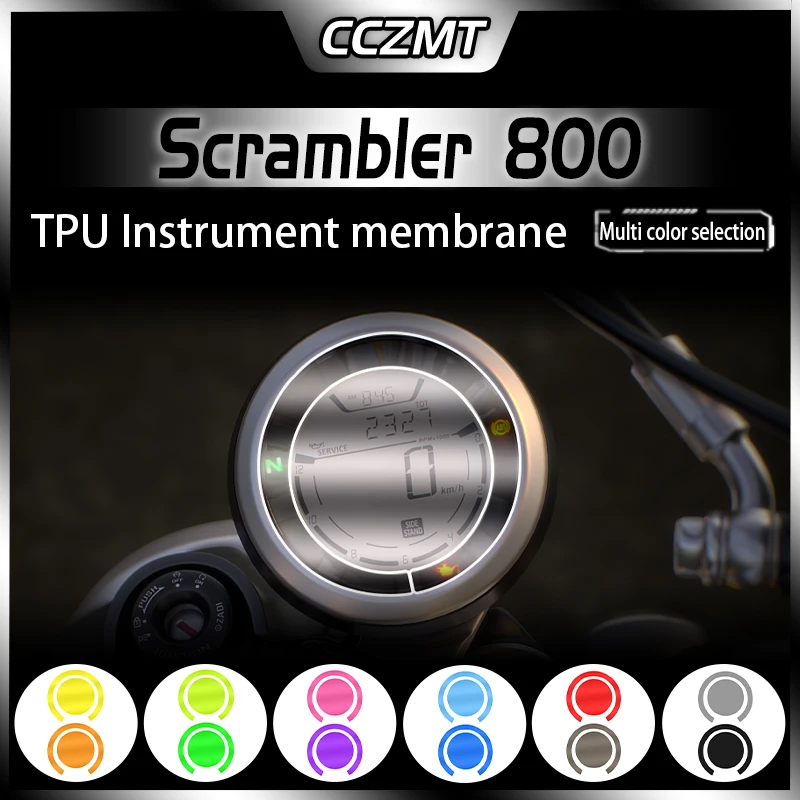 

For Ducati Scrambler 800 Motorcycle Scratch Cluster Screen Dashboard Protection Instrument Film