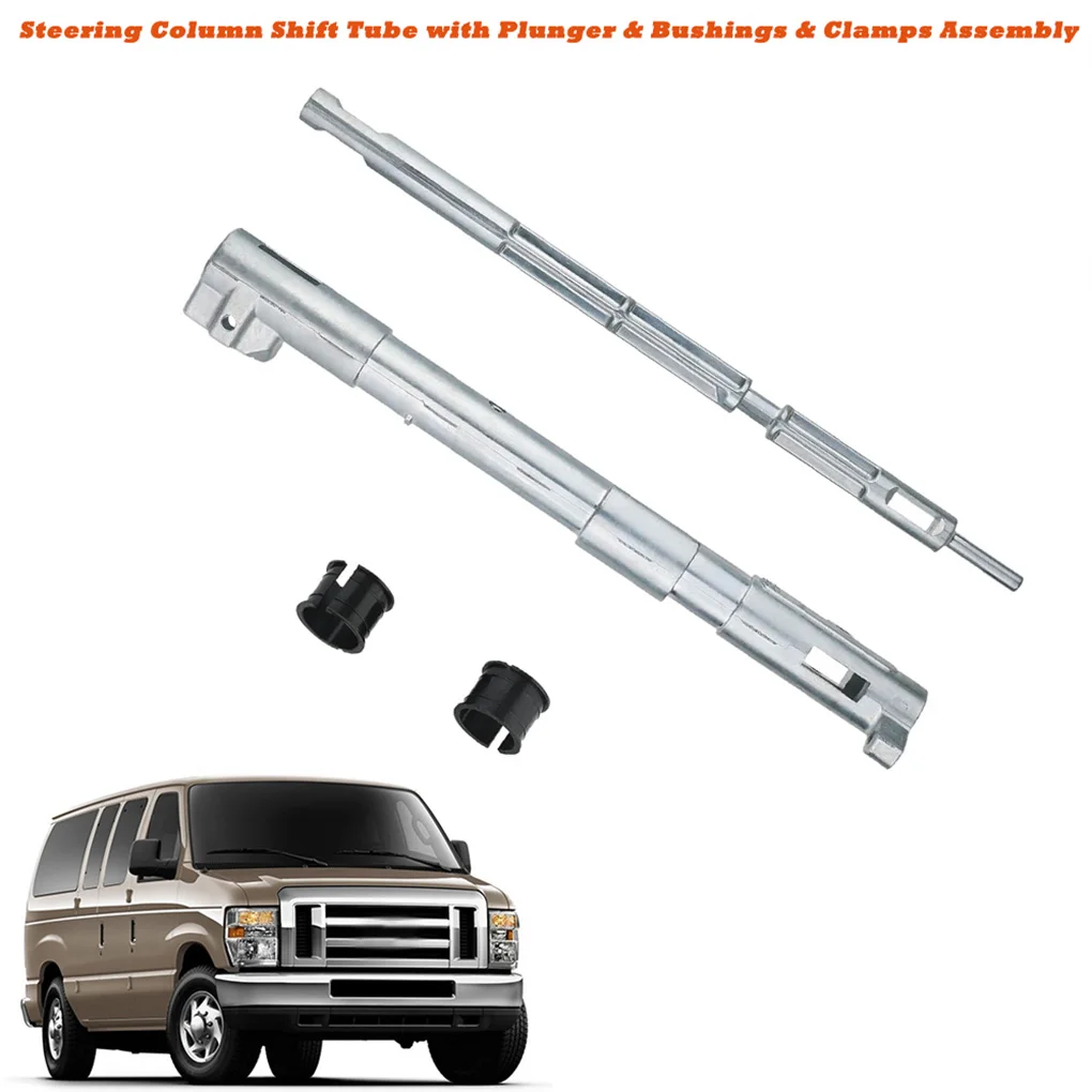 

Steering Column Shift Tube With Plunger Bushings Clamps Assembly Steering Column Shift for E150 E250 E350 F150 F250 F350 F450