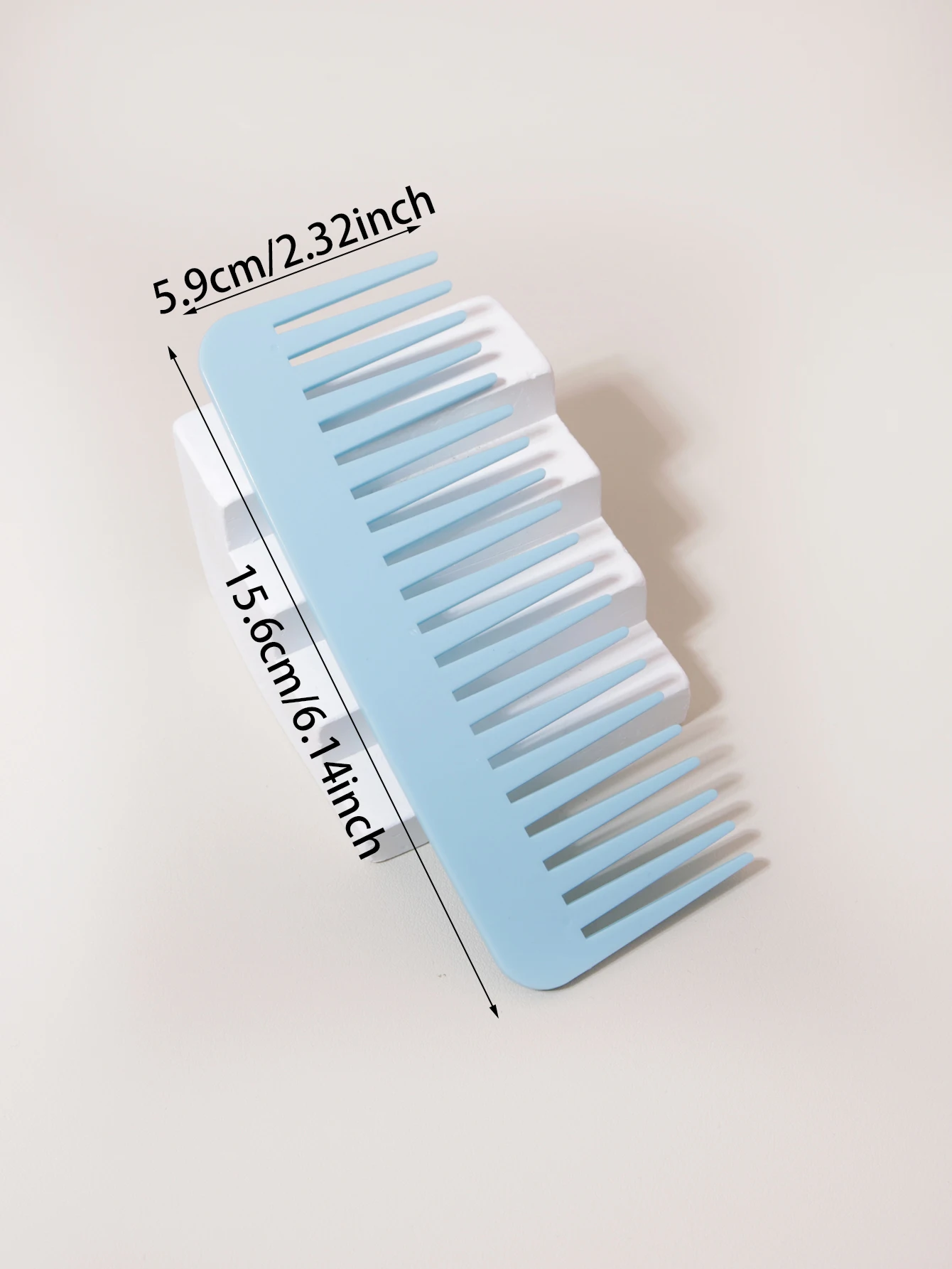 Solid Color Premium Wide Tooth Comb for Hair