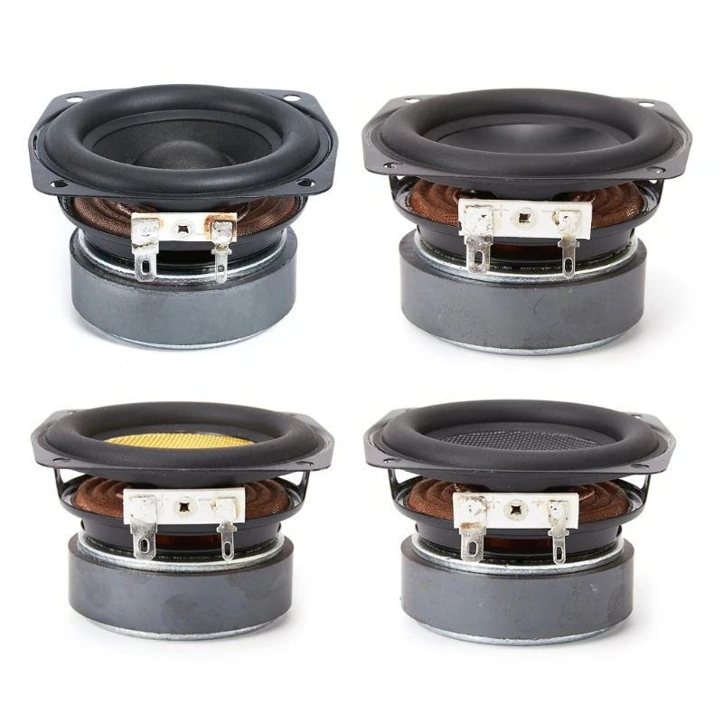 Home Theater DIY Speakers, 20W 4Ohm, 75mm 78mm Round Sound Driver for Enthusiasts 896C