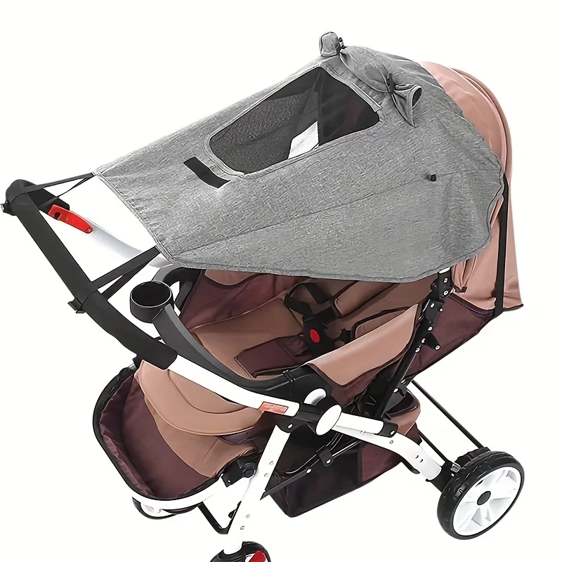 

Universal Baby Stroller Accessories Sun Shade Protection Sunshade Carriage Canopy Carrycot Cover for Stroller Cover Accessories