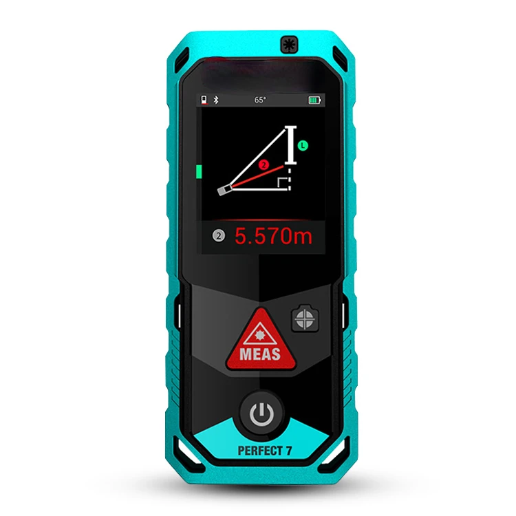 Touch Screen High Precision Handheld Laser Measure Distance Meter 200M Range Finder Laser Tape Measure 3 Years IP65