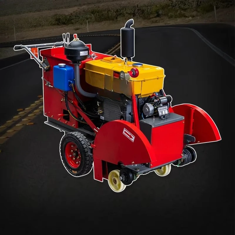آلة قطع الطريق ذات المحرك عالي السرعة آلة قطع الطرق الأسفلت آلة قطع الطرق الخرسانية #3