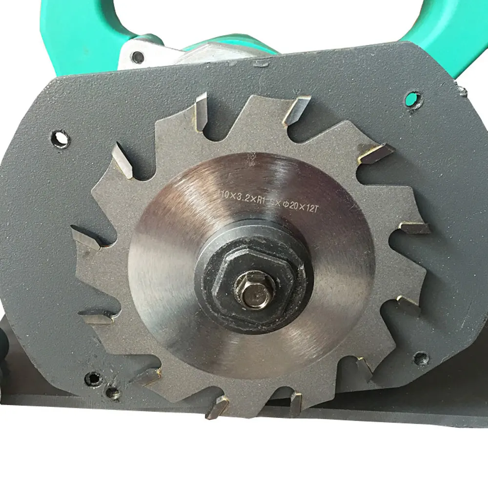 Máquina ranuradora de suelo de PVC eléctrica, máquina ranuradora eléctrica a prueba de polvo para suelo de goma, 1200W, 0-4,5 MM