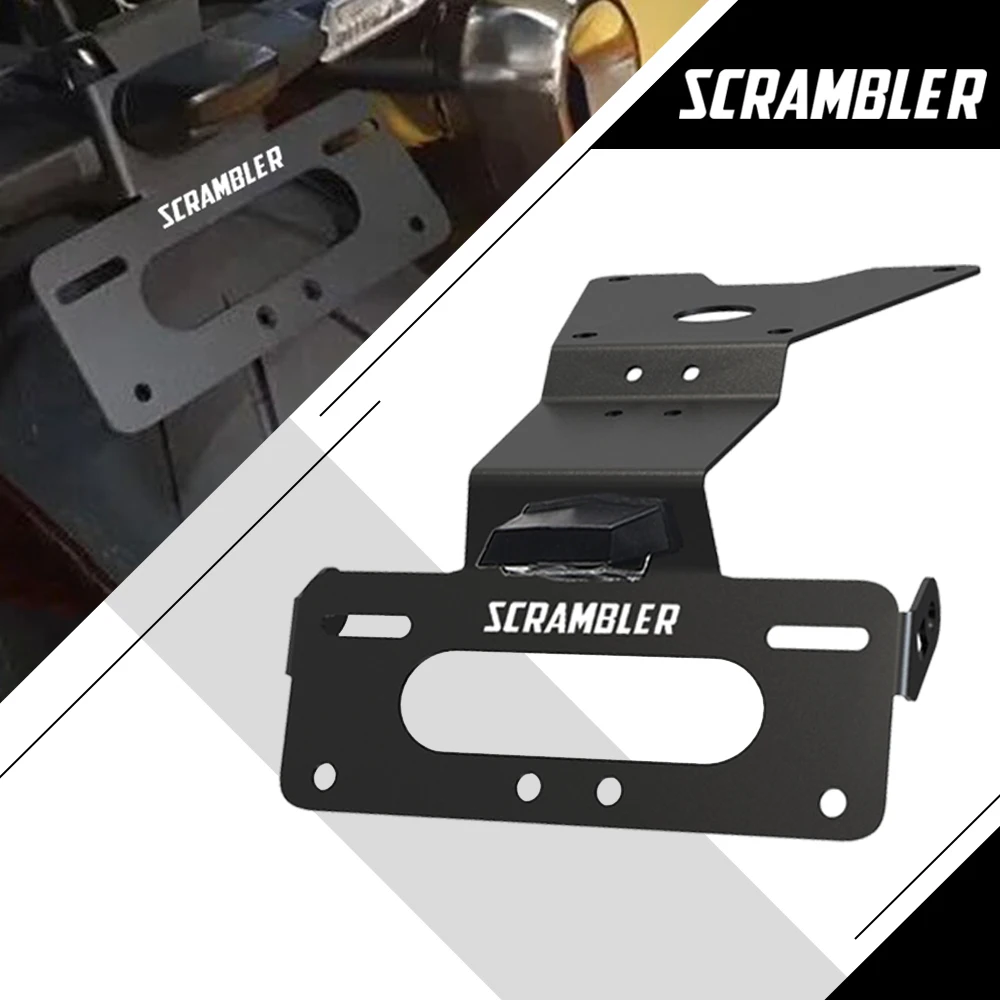 

For Scrambler 400 X Speed 400 2024 2025 2026 New Motorcycle Tail Tidy Fender Eliminator Kits & Rear License Plate Holder Bracket