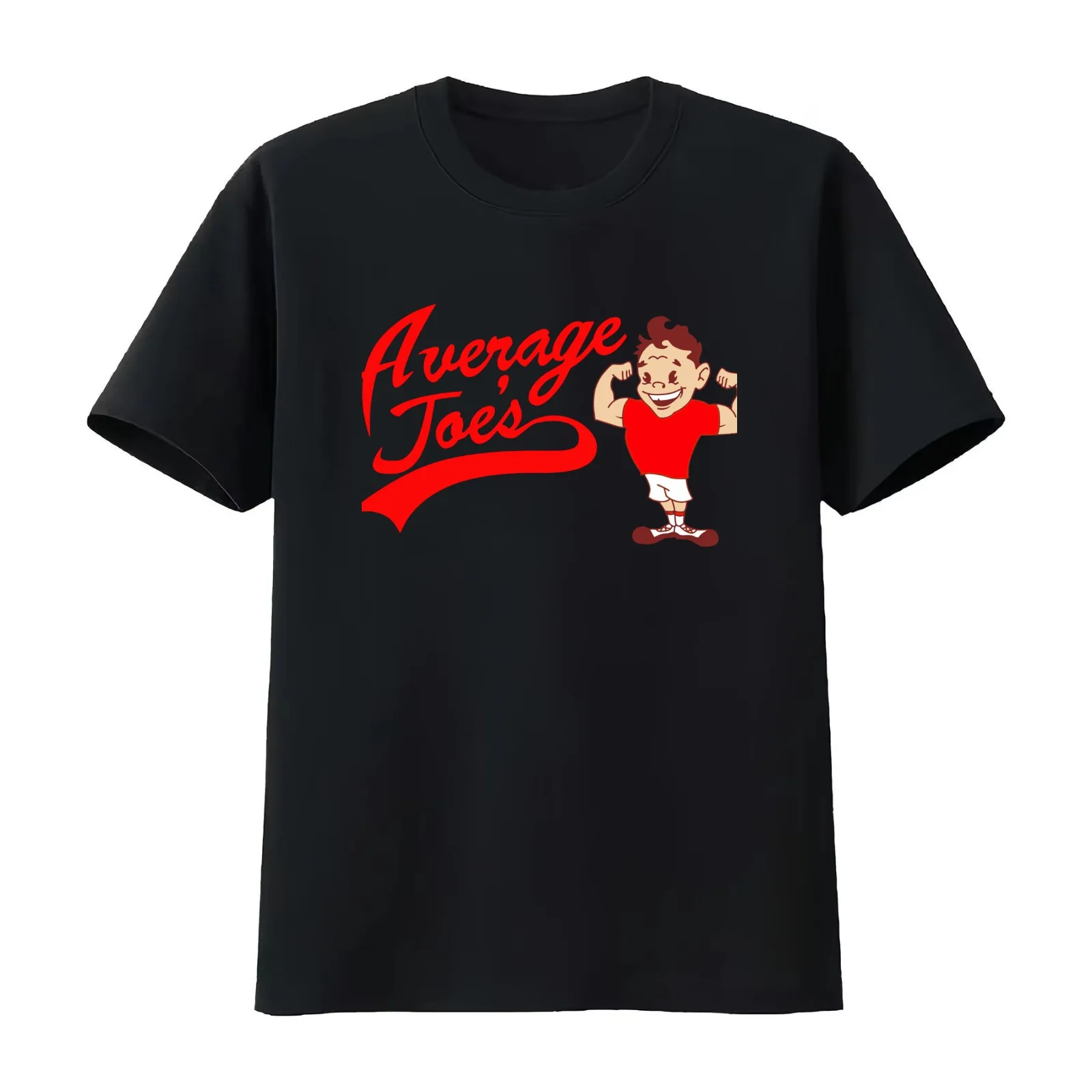 Average Joe's Gymnasium Strong T-Shirt Summer Casual Cotton Tee Oversized Streetwear Tops Vintage Graphic Print 100% Cotton