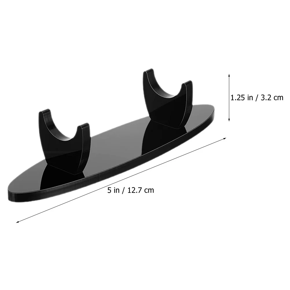 رف عرض القلم الأكريليك حامل القلم منظم تخزين متعدد الأغراض لأقلام الرصاص وفرش المكياج لسطح المكتب #5
