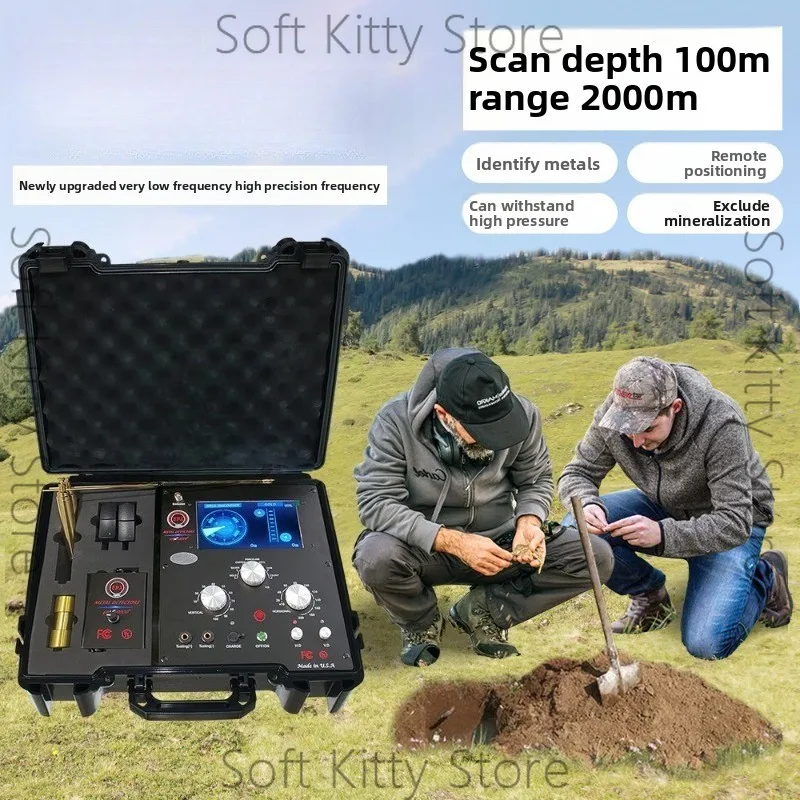 Remote Underground Metal Detector Prospector