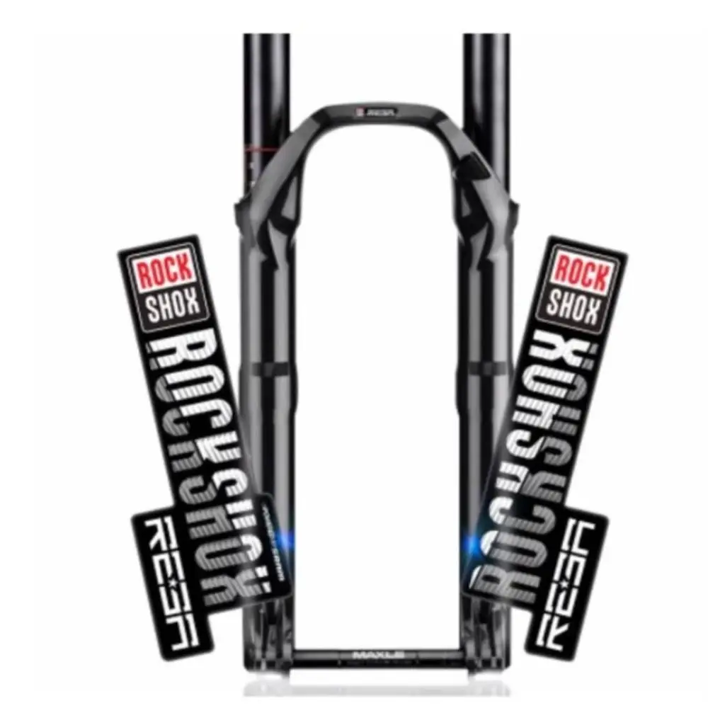 Waterproof Mountain Bike Front Fork Sticker Scratch-Resistant PVC Bike Frame Protector 8 Colors Bicycle Paster Guard