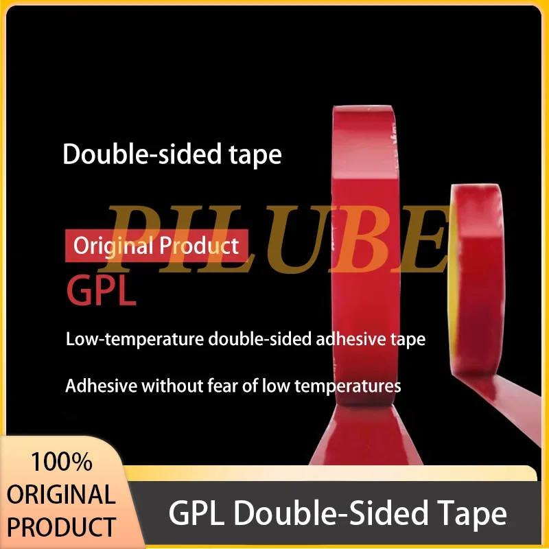 GPL Metal Plastic High Viscosity Low Temperature Strong Double-sided Adhesive Velcro Patch Original Product